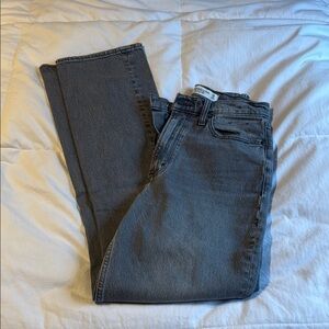 Abercrombie & Fitch Gray Ultra High Rise Jeans
